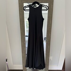 All Saints Black Sleeveless Maxi Dress for Cocktail hour